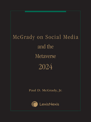 cover image of McGrady on Social Media and the Metaverse